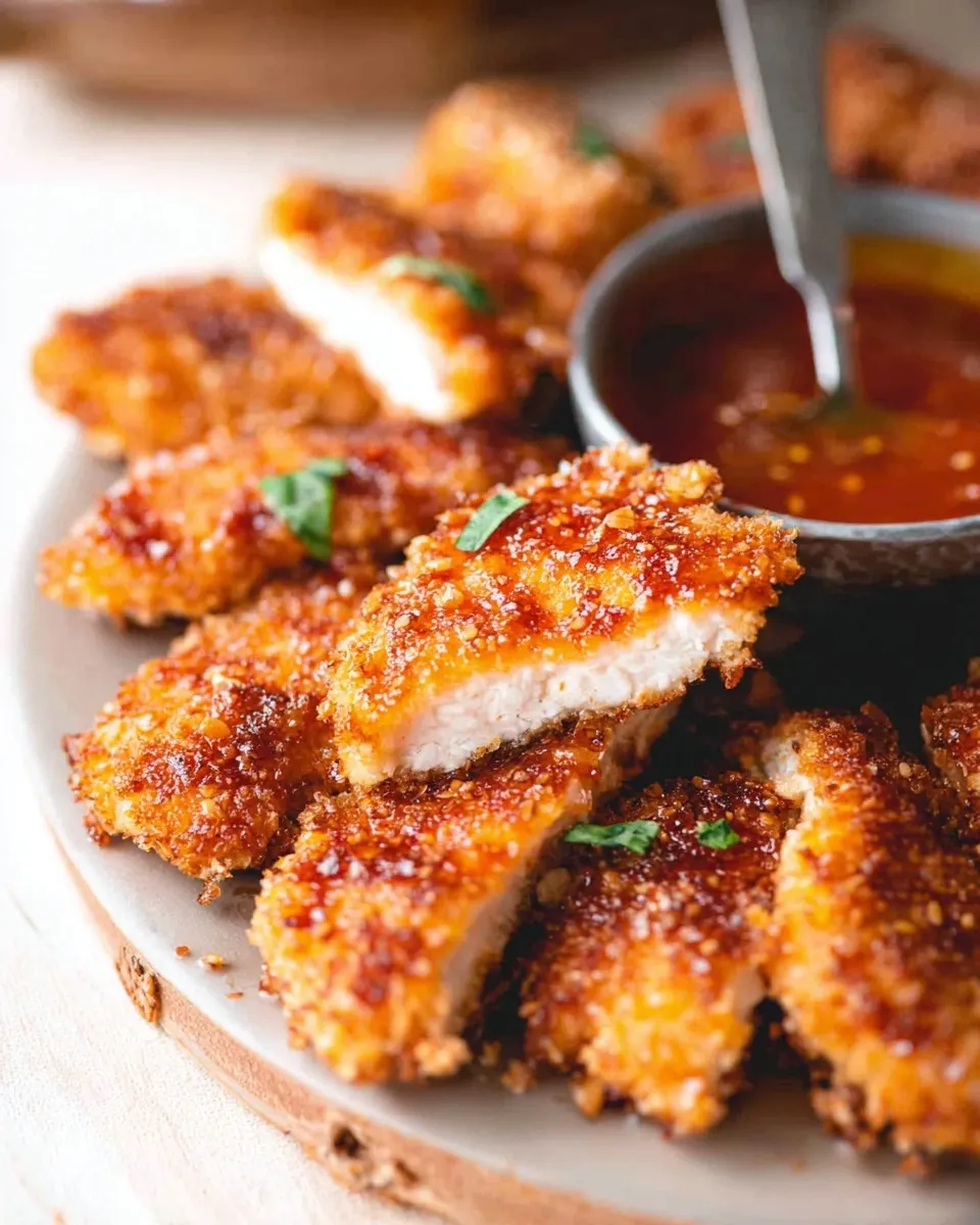 Baked Crunchy Hot Honey Chicken: Crispy, Sweet & Ready in 30 Minutes