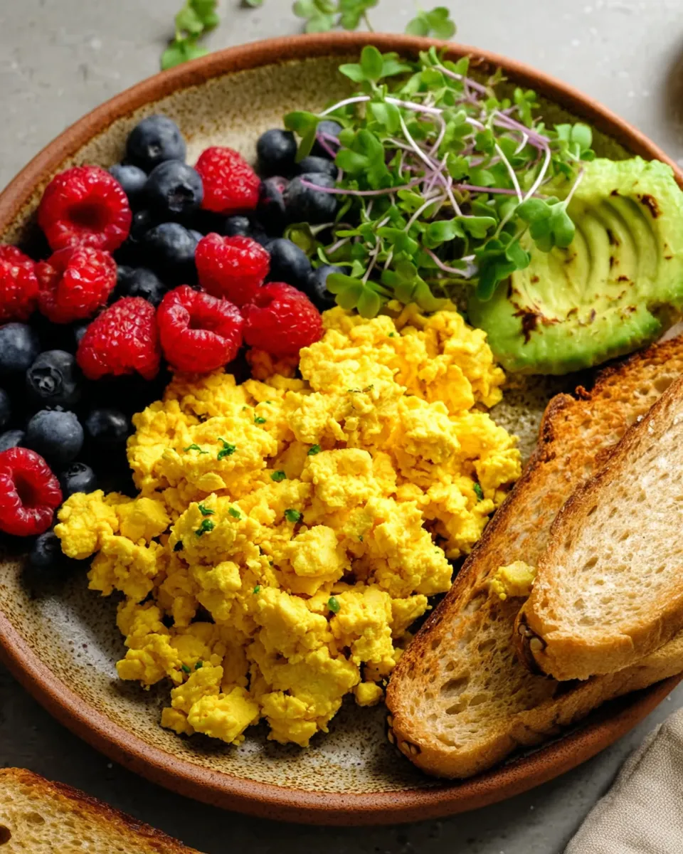 The Best Tofu Scramble Recipe (Seriously, It’s Even Eggy!)