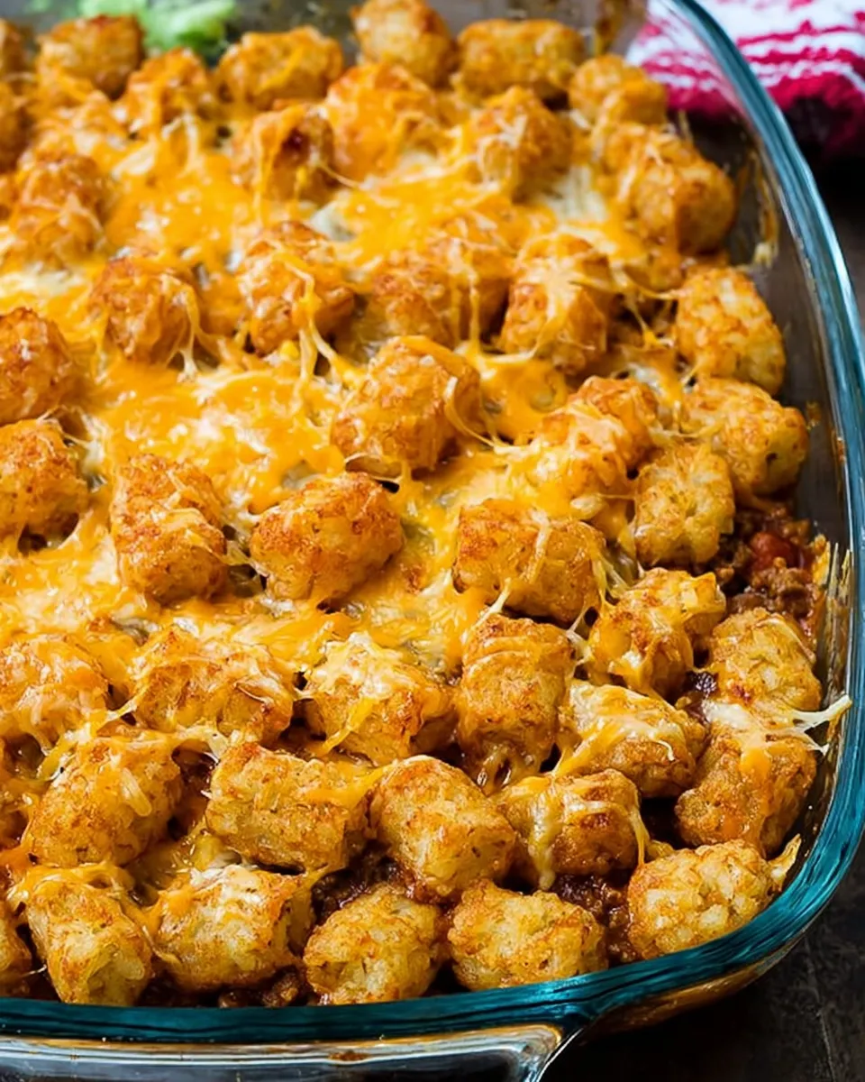 Cheesy Tater Tot Sloppy Joe Skillet: The Ultimate One-Pan Comfort Food