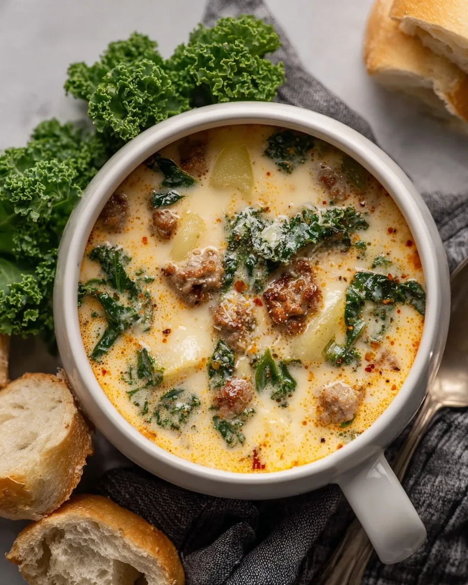 Creamy Slow Cooker Zuppa Toscana: Better Than the Restaurant!