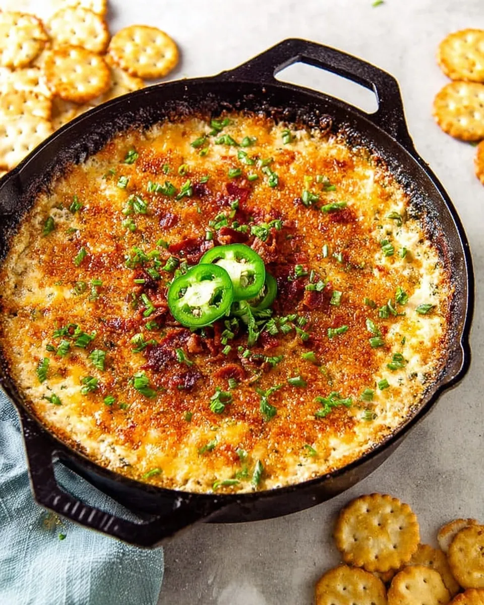 Easy Jalapeño Popper Dip with Bacon: The Ultimate Game Day Appetizer