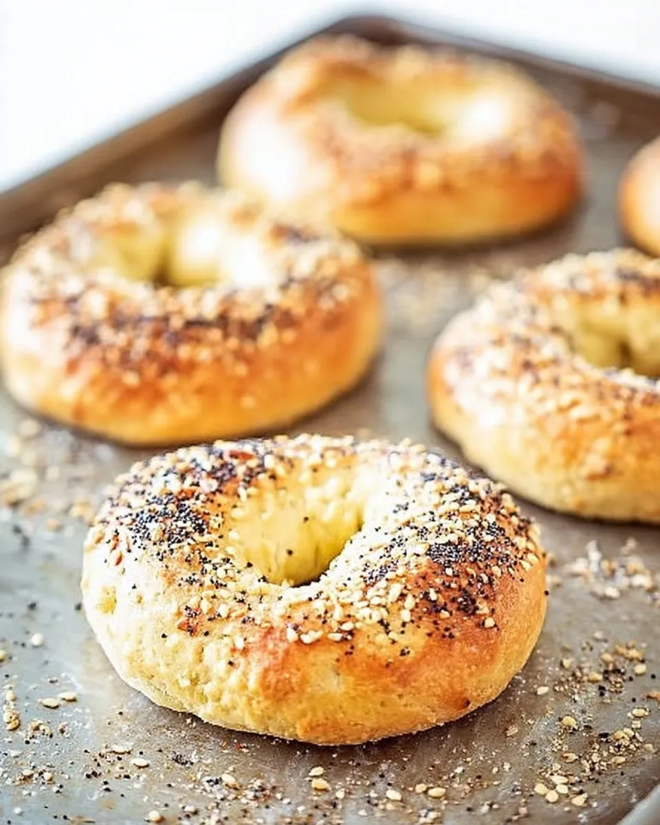 2-Ingredient Dough Bagels: Easy, High-Protein & Ready in 20 Minutes!