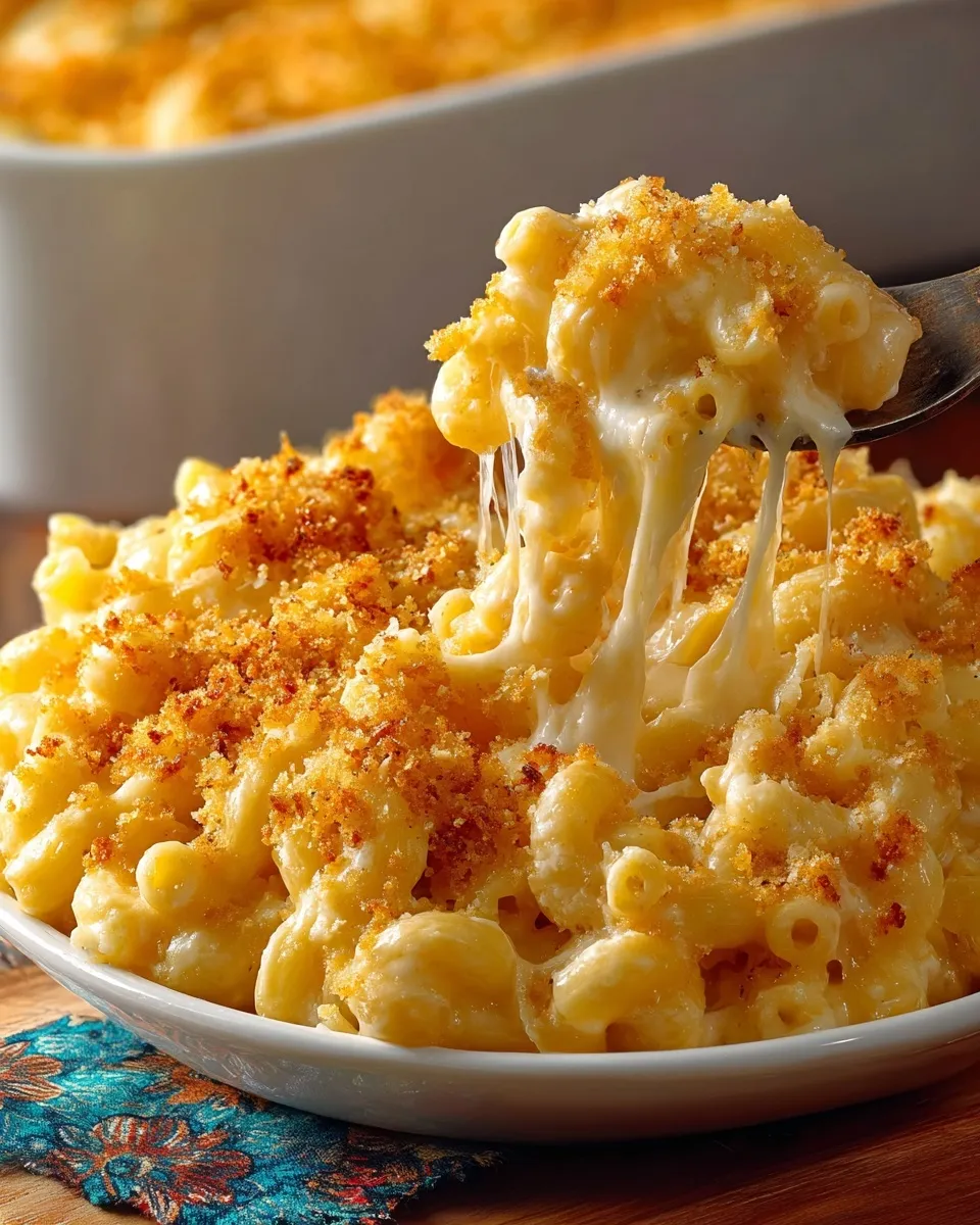 The Ultimate Creamy Baked Macaroni and Cheese Recipe (No Mush!)