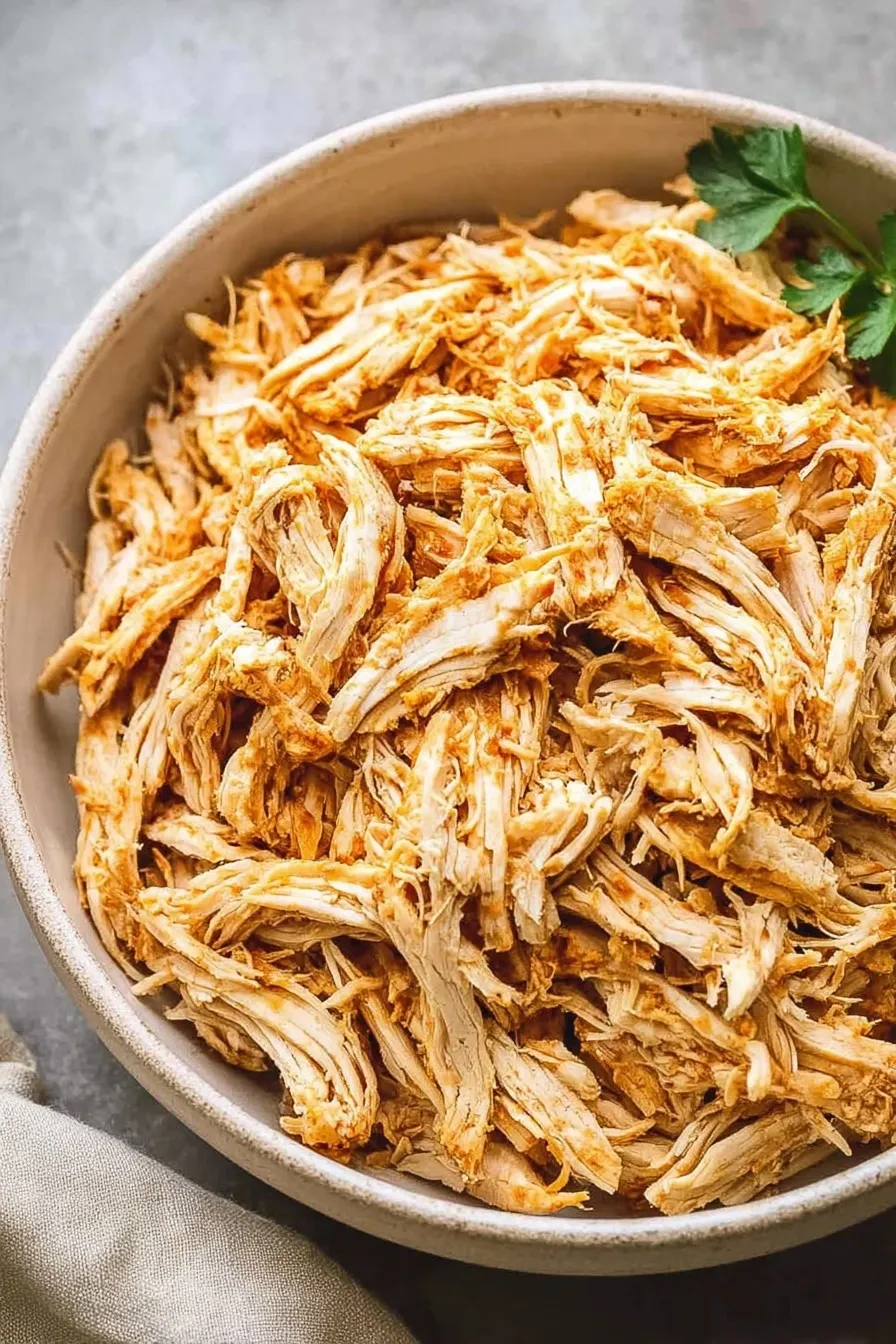 Slow Cooker Shredded Chicken: 7 Easy Meals from 1 Recipe