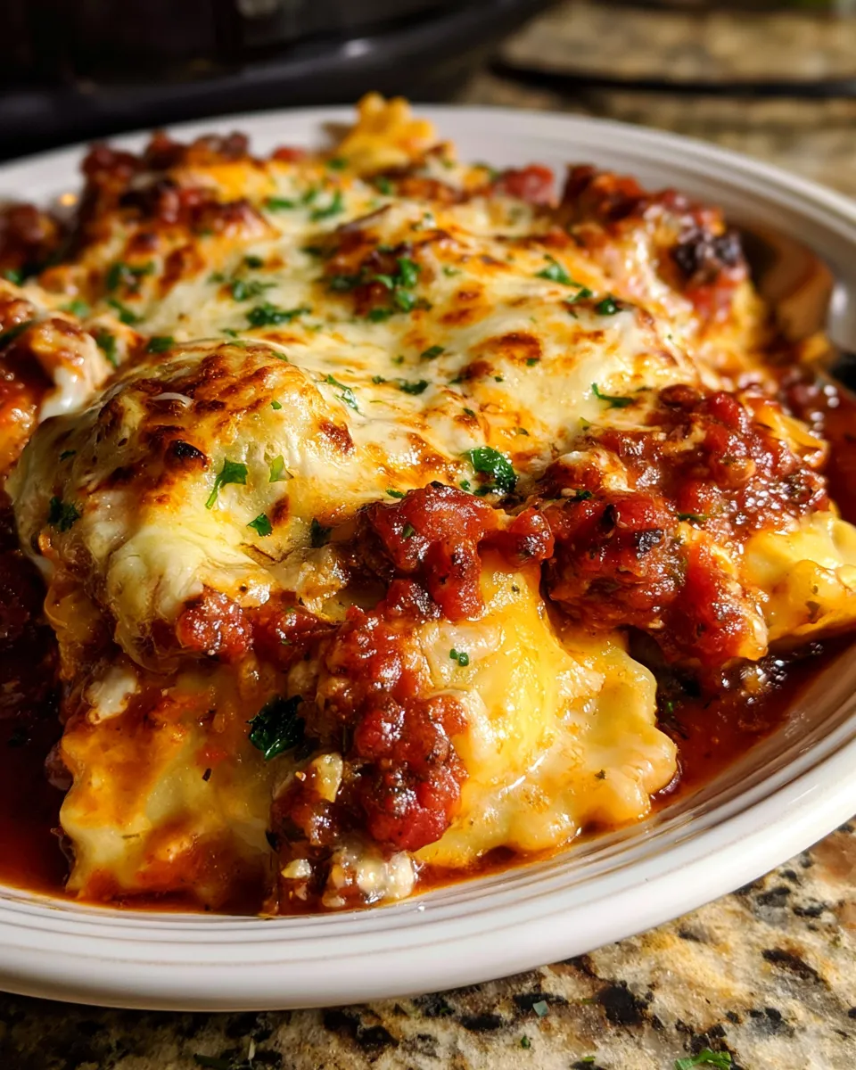 Crockpot Ravioli