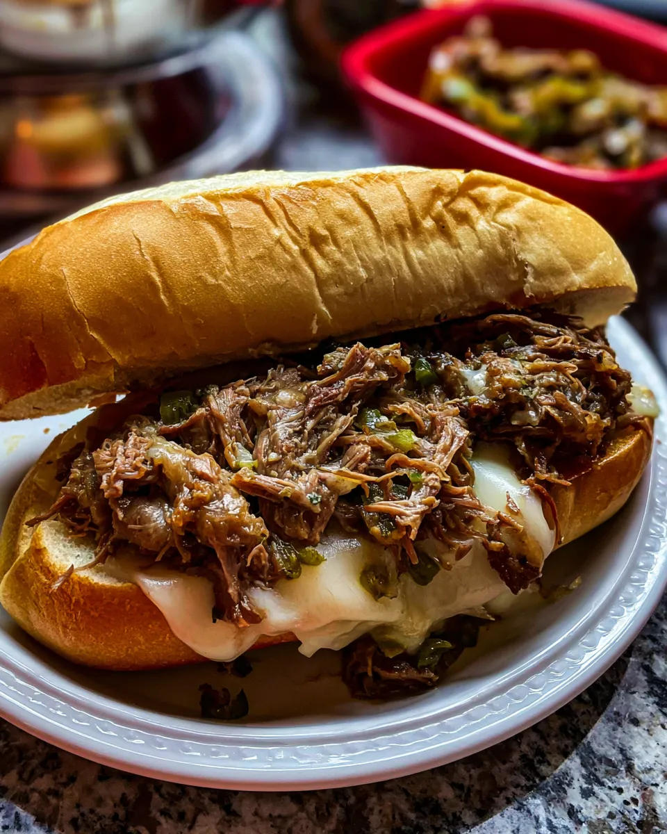 Crockpot Philly Cheesesteak – Tender, Cheesy, and Completely Hands-Off
