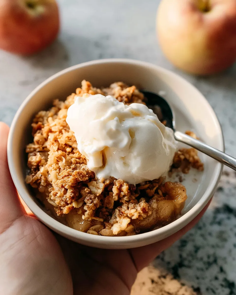 Crockpot Apple Crisp