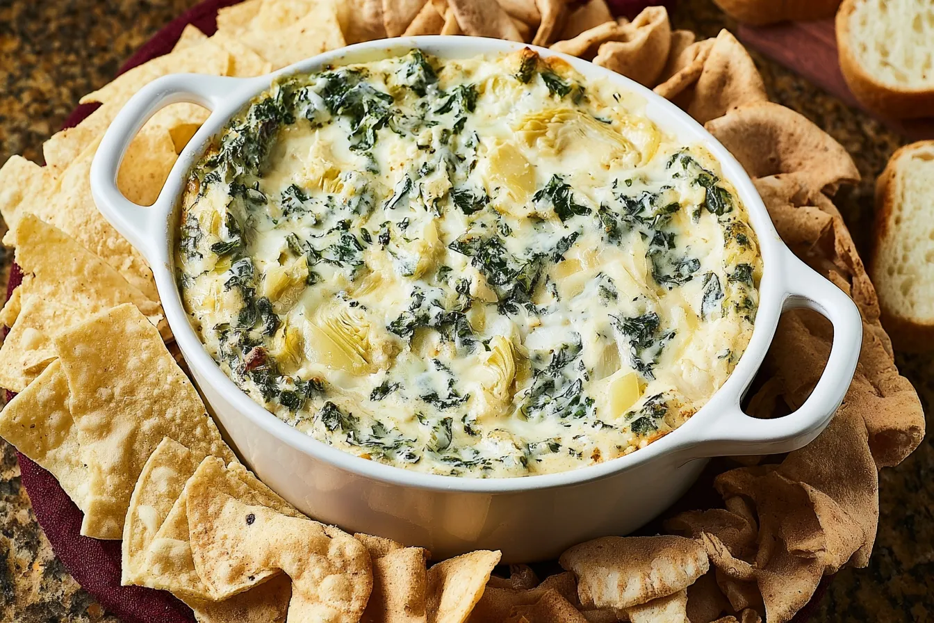 Applebee’s Spinach Artichoke Dip Recipe (Copycat)